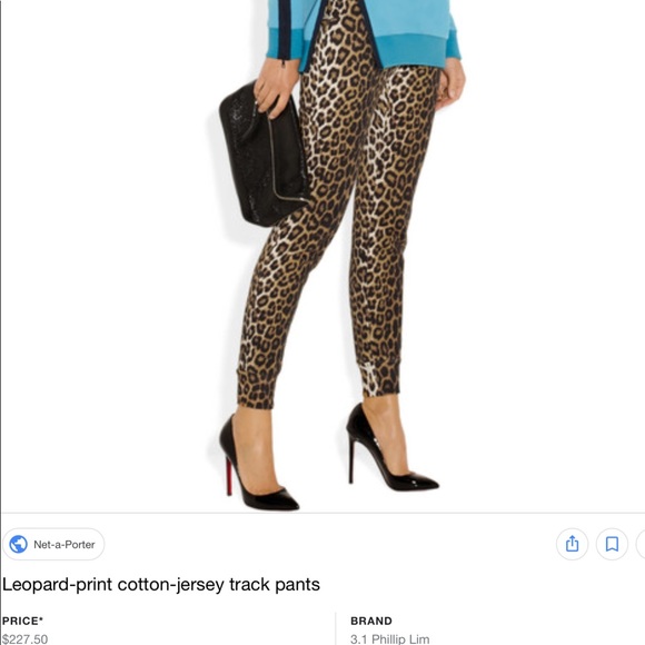 3.1 Phillip Lim leopard print pants - Picture 8 of 8